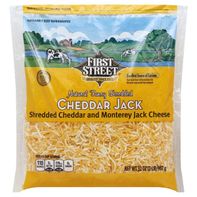 First Street Cheese, Cheddar Jack, Fancy Shredded