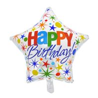 18" Foil Star Birthday Balloon