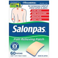 Salonpas Pain Relieving Patch - 2.83 x 1.81 in