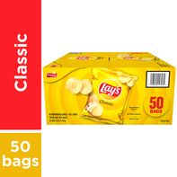 Lay's Potato Chips Classic 1 Oz, 50 Count