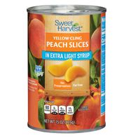 Sweet Harvest Peach Slices in Extra Light Syrup