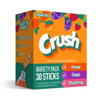 Crush Zero Sugar On the Go Orange/Grape/Strawberry Drink Mix Variety Pack