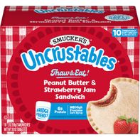 Smucker's Uncrustables Peanut Butter & Strawberry Jam Sandwich