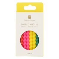 Talking Tables Birthday Twirl Candles