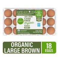 Simple Truth Organic™ Cage Free Grade A Large Brown Eggs