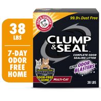 Arm & Hammer Clump & Seal Multi-Cat Complete Odor Sealing Clumping Cat Litter