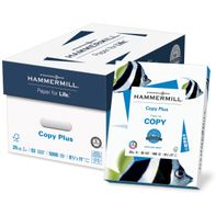 Hammermill Certified White Ream Of 500 Sheets Letter Size Paper 92 Brightness Copy Plus Paper