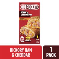Hot Pockets Crispy Buttery Crust Hickory Ham & Cheddar Sandwich