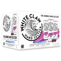 White Claw Hard Seltzer Black Cherry, 12 Pack, 12 fl oz Cans, 5% ABV