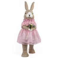 Ashland Oversized Bunny with Bouquet Decor