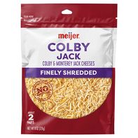 Meijer Colby Jack Colby & Monterey Jack Finely Shredded Cheeses