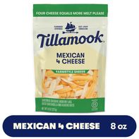 Tillamook Farmstyle Mexican Cheese Shredded Cheese, 8oz
