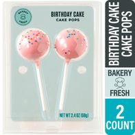 Bakery Fresh Birthday Cake Pops