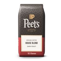 Peet's Coffee House Blend, Dark Roast Ground Coffee, Bag