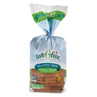 liveGfree Gluten Free Wide Pan Whole Grain Bread