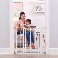 Regalo Extra Wide Baby Gate With Walk Through Door