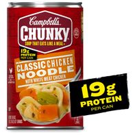 Campbell's Chunky Chicken Noodle Soup, 18.6 oz Can