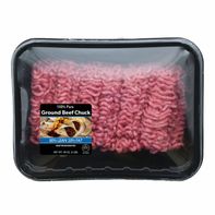 JBS 6-3 Pound 80% Lean 20% Fat Beef Ground Chuck Loaf