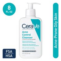CeraVe Acne Control Cleanser with 2% Salicylic Acid for Oily Skin