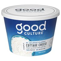 good culture 4% Milkfat Classic Simply Cottage Cheese