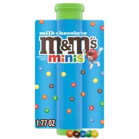 M&M'S Minis Milk Chocolate Candy Mega Tube