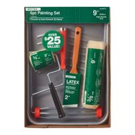 6-piece Plastic Tray/high-density Polyester Knit Paint Applicator Kit