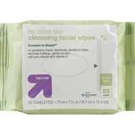 Up&Up Cleansing Facial Wipes, Sensitive Skin