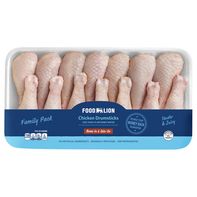 Food Lion Bone-In Skin-On Chicken Drumsticks Value Pack