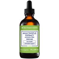 The Vitamin Shoppe Organic Alcohol Free Milk Thistle Extract - 1,000 MG (2 Fluid Ounces)
