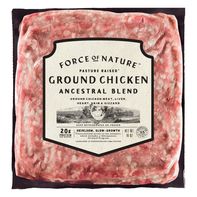 Force of Nature Ground Chicken Ancestral Blend, Pasture Raised
