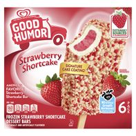 Good Humor Frozen Dairy Dessert Bars Strawberry Shortcake