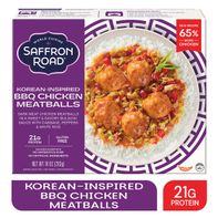 Saffron Road® Korean-Inspired BBQ Chicken Meatballs Frozen Dinner