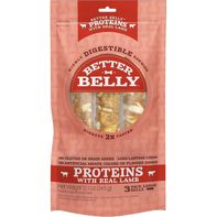 Better Belly Proteins With Real Lamb Large Roll Dog Treats
