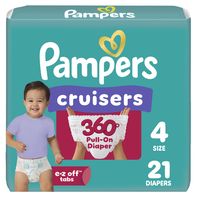 Pampers Cruisers 360 Baby Diapers Size 4 (22-37 lbs)