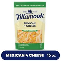 Tillamook Farmstyle Mexican Cheese Blend Shredded Cheese, 16oz