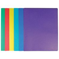 Top Flight 2 Pocket Folders with Tangs - Colors May Vary