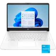 HP Intel Celeron 4GB Memory 64GB eMMC 14" Laptop - Snowflake White