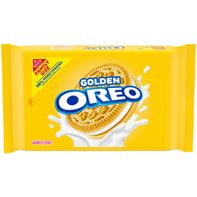 Oreo Golden Sandwich Cookies, Family Size 18.12 oz