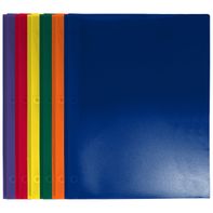 Top Flight Poly Portfolio Folder with Tangs - Colors May Vary