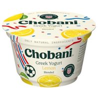 Chobani Reduced Fat Greek Lemon Blended Yogurt