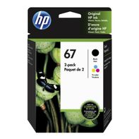 HP 3YP29AN 67 Original Black & Tri-Color Ink Cartridges