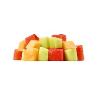 Fresh Cut Mixed Melon Cubes Fruit Mix