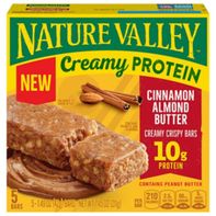 Nature Valley Creamy Protein Cinnamon Almond Butter Snack Bars