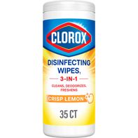 Clorox Disinfecting Wipes Crisp Lemon