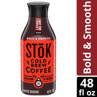 SToK Not Too Sweet Black Cold Brew Coffee Bottle