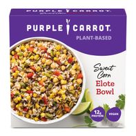 Purple Carrot Vegan Sweet Corn Elote Bowl Frozen Meal