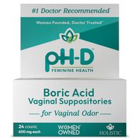 pH-D Feminine Health Boric Acid Vaginal Suppositories
