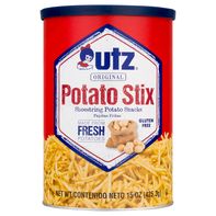 Utz Original Potato Stix Snacks Canister, 15 oz.