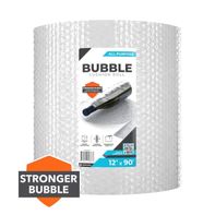 Pratt Retail Specialties 12 In. X 90 Ft. Clear Bubble Cushion