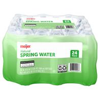Meijer Natural Spring Water